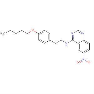 663597-19-1  4-Quinazolinamine, 6-nitro-N-[2-[4-(pentyloxy)phenyl]ethyl]-
