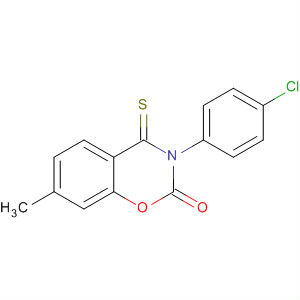 663600-41-7  2H-1,3-Benzoxazin-2-one,3-(4-chlorophenyl)-3,4-dihydro-7-methyl-4-thioxo-