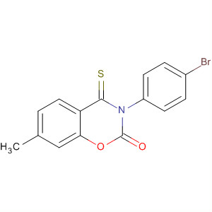 663600-43-9  2H-1,3-Benzoxazin-2-one,3-(4-bromophenyl)-3,4-dihydro-7-methyl-4-thioxo-