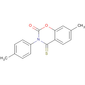 663600-44-0  2H-1,3-Benzoxazin-2-one,3,4-dihydro-7-methyl-3-(4-methylphenyl)-4-thioxo-