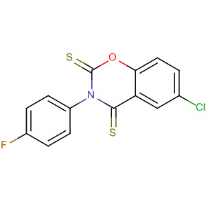 663600-52-0  2H-1,3-Benzoxazine-2,4(3H)-dithione, 6-chloro-3-(4-fluorophenyl)-