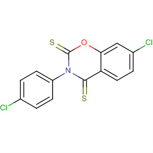 663600-53-1  2H-1,3-Benzoxazine-2,4(3H)-dithione, 7-chloro-3-(4-chlorophenyl)-