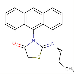 663603-80-3  4-Thiazolidinone, 3-(9-anthracenyl)-2-(propylimino)-