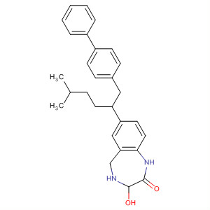 663607-43-0  2H-1,4-Benzodiazepin-2-one,1-([1,1'-biphenyl]-4-ylmethyl)-1,3,4,5-tetrahydro-3-(1-methylethyl)-7-propoxy-, (3S)-