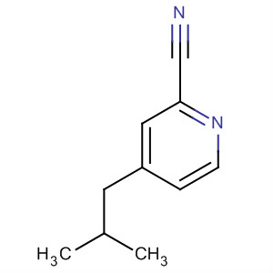 663614-75-3  2-Pyridinecarbonitrile, 4-(2-methylpropyl)-