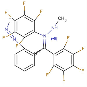 66392-26-5  Diazene,[[methyl(pentafluorophenyl)hydrazono](pentafluorophenyl)methyl]phenyl-