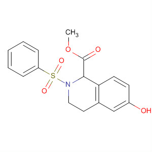 663932-01-2  1-Isoquinolinecarboxylic acid,1,2,3,4-tetrahydro-6-hydroxy-2-(phenylsulfonyl)-, methyl ester