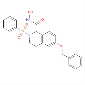 663932-19-2  1-Isoquinolinecarboxamide,1,2,3,4-tetrahydro-N-hydroxy-6-(phenylmethoxy)-2-(phenylsulfonyl)-