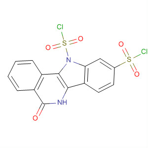 664374-80-5  11H-Indolo[3,2-c]isoquinoline-9,11-disulfonyl dichloride,5,6-dihydro-5-oxo-