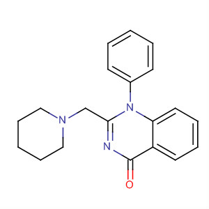 66478-80-6  4(1H)-Quinazolinone, 1-phenyl-2-(1-piperidinylmethyl)-