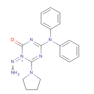 664987-64-8  1,3,5-Triazin-2(1H)-one, 4-(diphenylamino)-6-(1-pyrrolidinyl)-,hydrazone
