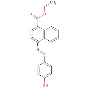666263-77-0  1-Naphthalenecarboxylic acid, 4-[(4-hydroxyphenyl)azo]-, ethyl ester