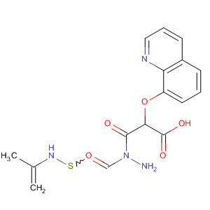 65625-09-4  Acetic acid, (8-quinolinyloxy)-,2-[(2-propenylamino)thioxomethyl]hydrazide