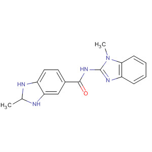 656251-16-0  1H-Benzimidazole-5-carboxamide,2,3-dihydro-2-methyl-N-(1-methyl-1H-benzimidazol-2-yl)- 656251-16-0  1H-Benzimidazole-5-carboxamide,2,3-dihydro-2-methyl-N-(1-methyl-1H-benzimidazol-2-yl)-
