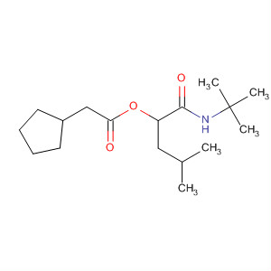 656258-71-8  Cyclopentaneacetic acid,1-[[(1,1-dimethylethyl)amino]carbonyl]-3-methylbutyl ester