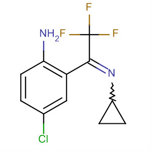 656260-84-3  Benzenamine, 4-chloro-2-[1-(cyclopropylimino)-2,2,2-trifluoroethyl]-