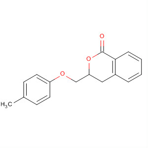 656812-85-0  1H-2-Benzopyran-1-one, 3,4-dihydro-3-[(4-methylphenoxy)methyl]-