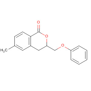 656812-88-3  1H-2-Benzopyran-1-one, 3,4-dihydro-6-methyl-3-(phenoxymethyl)- 656812-88-3  1H-2-Benzopyran-1-one, 3,4-dihydro-6-methyl-3-(phenoxymethyl)-