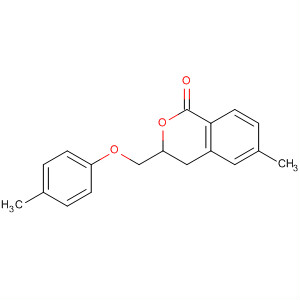 656812-89-4  1H-2-Benzopyran-1-one,3,4-dihydro-6-methyl-3-[(4-methylphenoxy)methyl]-