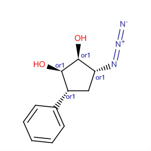 656820-71-2  1,2-Cyclopentanediol, 3-azido-5-phenyl-, (1R,2S,3R,5R)-rel-