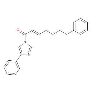 656821-46-4  1H-Imidazole, 1-[(2E)-1-oxo-7-phenyl-2-heptenyl]-4-phenyl-