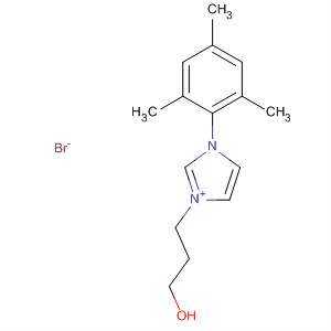 656832-57-4  1H-Imidazolium, 1-(3-hydroxypropyl)-3-(2,4,6-trimethylphenyl)-, bromide 656832-57-4  1H-Imidazolium, 1-(3-hydroxypropyl)-3-(2,4,6-trimethylphenyl)-, bromide