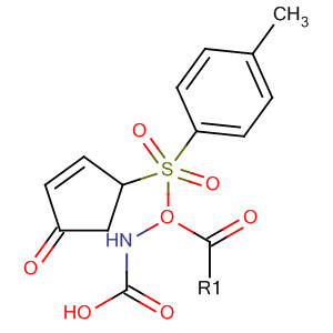 657397-08-5  Carbamic acid, [(4-methylphenyl)sulfonyl]-, 4-oxo-2-cyclopenten-1-ylester