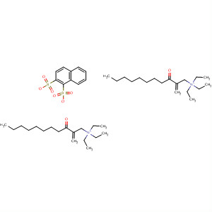 657398-25-9  1-Undecanaminium, N,N,N-triethyl-2-methylene-3-oxo-,2,7-naphthalenedisulfonate (2:1)