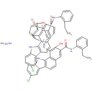 657408-88-3  11H-Benzo[a]carbazole-3-carboxamide,1,1'-[(9-oxo-9H-fluorene-2,7-diyl)bis(azo)]bis[8-chloro-N-(2-ethylphenyl)-2-hydroxy-