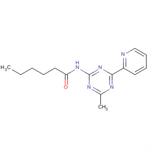 657411-93-3  Hexanamide, N-[4-methyl-6-(2-pyridinyl)-1,3,5-triazin-2-yl]-