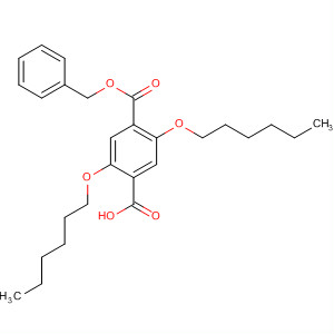 657412-88-9  1,4-Benzenedicarboxylic acid, 2,5-bis(hexyloxy)-, mono(phenylmethyl)ester 657412-88-9  1,4-Benzenedicarboxylic acid, 2,5-bis(hexyloxy)-, mono(phenylmethyl)ester
