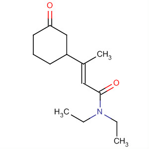 657414-17-0  2-Butenamide, N,N-diethyl-3-(3-oxocyclohexyl)-, (2E)-