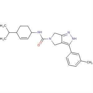 657417-90-8  Pyrrolo[3,4-c]pyrazole-5(1H)-carboxamide,4,6-dihydro-N-[4-(1-methylethyl)phenyl]-3-(3-methylphenyl)-