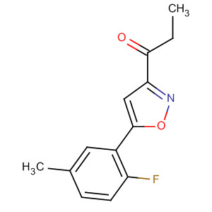 657424-99-2  1-Propanone, 1-[5-(2-fluoro-5-methylphenyl)-3-isoxazolyl]-