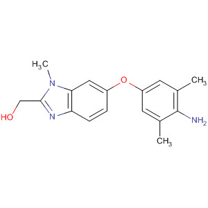 657432-27-4  1H-Benzimidazole-2-methanol,6-(4-amino-3,5-dimethylphenoxy)-1-methyl- 657432-27-4  1H-Benzimidazole-2-methanol,6-(4-amino-3,5-dimethylphenoxy)-1-methyl-