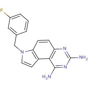 65795-39-3  7H-Pyrrolo[3,2-f]quinazoline-1,3-diamine, 7-[(3-fluorophenyl)methyl]-