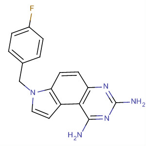 65795-40-6  7H-Pyrrolo[3,2-f]quinazoline-1,3-diamine, 7-[(4-fluorophenyl)methyl]-