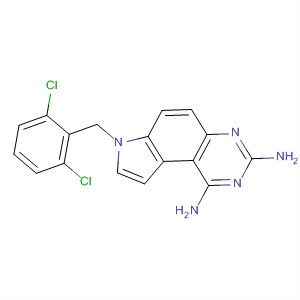 65795-44-0  7H-Pyrrolo[3,2-f]quinazoline-1,3-diamine,7-[(2,6-dichlorophenyl)methyl]-