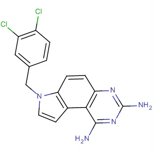 65795-45-1  7H-Pyrrolo[3,2-f]quinazoline-1,3-diamine,7-[(3,4-dichlorophenyl)methyl]-