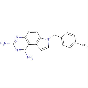 65795-55-3  7H-Pyrrolo[3,2-f]quinazoline-1,3-diamine, 7-[(4-methylphenyl)methyl]-