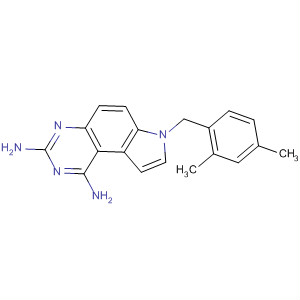 65795-56-4  7H-Pyrrolo[3,2-f]quinazoline-1,3-diamine,7-[(2,4-dimethylphenyl)methyl]-