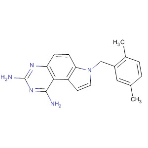 65795-57-5  7H-Pyrrolo[3,2-f]quinazoline-1,3-diamine,7-[(2,5-dimethylphenyl)methyl]-