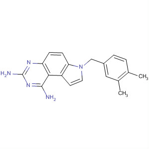65795-59-7  7H-Pyrrolo[3,2-f]quinazoline-1,3-diamine,7-[(3,4-dimethylphenyl)methyl]-