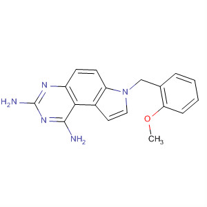 65795-66-6  7H-Pyrrolo[3,2-f]quinazoline-1,3-diamine, 7-[(2-methoxyphenyl)methyl]-