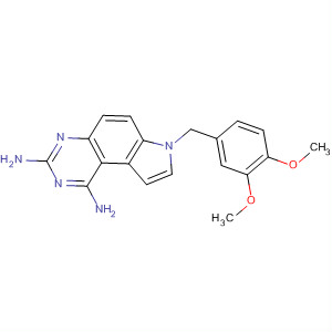65795-70-2  7H-Pyrrolo[3,2-f]quinazoline-1,3-diamine,7-[(3,4-dimethoxyphenyl)methyl]-