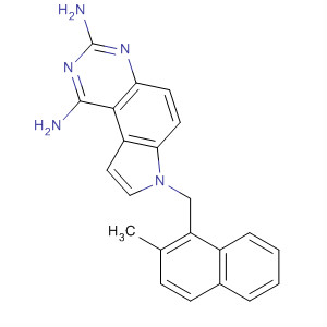 65795-81-5  7H-Pyrrolo[3,2-f]quinazoline-1,3-diamine,7-[(2-methyl-1-naphthalenyl)methyl]-
