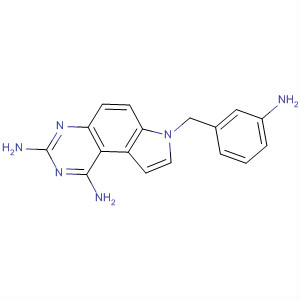 65795-97-3  7H-Pyrrolo[3,2-f]quinazoline-1,3-diamine, 7-[(3-aminophenyl)methyl]-