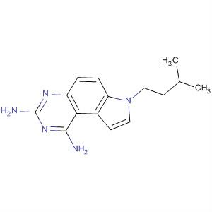 65796-04-5  7H-Pyrrolo[3,2-f]quinazoline-1,3-diamine, 7-(3-methylbutyl)-