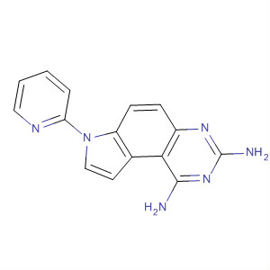 65796-22-7  7H-Pyrrolo[3,2-f]quinazoline-1,3-diamine, 7-(2-pyridinyl)-