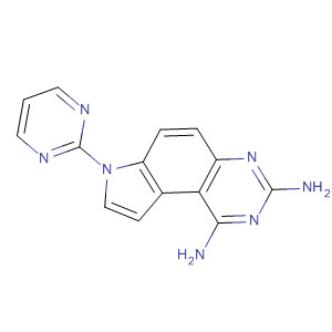 65796-23-8  7H-Pyrrolo[3,2-f]quinazoline-1,3-diamine, 7-(2-pyrimidinyl)-